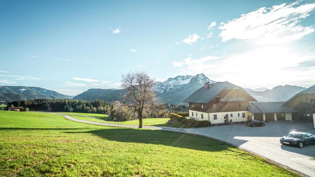 Bio Bauernhof Oberhinterberg Appartement Annaberg im Lammertal Exterior foto